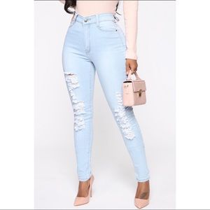 Drive the ocean jeans -Light blue